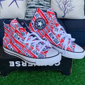 Converse CTAS high White/Multi/block MEN’S